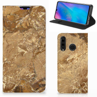 Huawei P30 Lite New Edition Standcase Marmer Creme - thumbnail