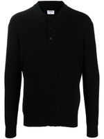 Filippa K polo en maille nervurée - Noir