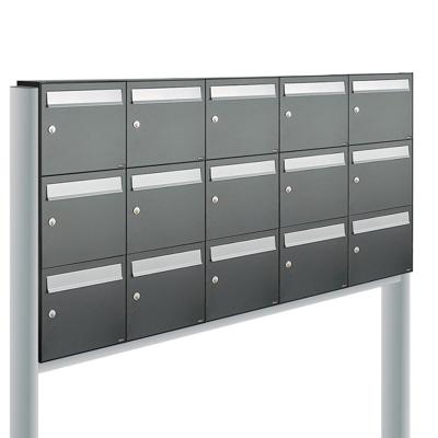 Allux Flow Set 5-Breed, 3-Hoog Op Statief Antraciet - 40040065_5x3s