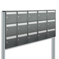 Allux Flow Set 5-Breed, 3-Hoog Op Statief Antraciet - 40040065_5x3s