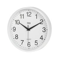 Teesa wandklok ø25cm wit