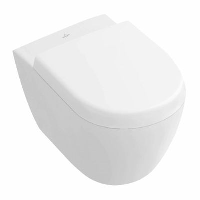 Villeroy en Boch Wandcloset Subway 2.0 Directflush Compact Exclusief Zitting - Zonder Zitting