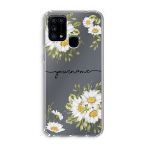 Daisies: Samsung Galaxy M31 Transparant Hoesje