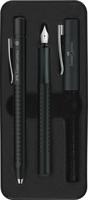 Faber Castell Balpen en Vulpen Grip 2011 - Zwart - thumbnail