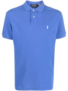 Polo Ralph Lauren polo à logo brodé - Bleu