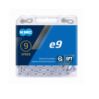 Kmc E9 EPT Fietsketting 136 schakels Zilver