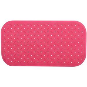 MSV Douche|bad anti-slip mat badkamer - rubber - fuchsia roze - 36 x 6