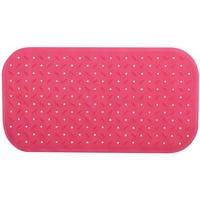 MSV Douche|bad anti-slip mat badkamer - rubber - fuchsia roze - 36 x 6