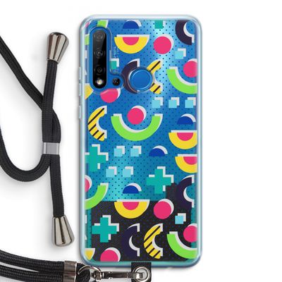 8-bit N°1: Huawei P20 Lite (2019) Transparant Hoesje met koord