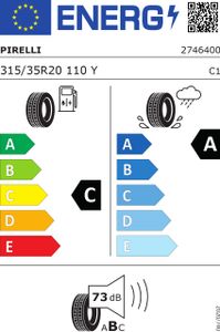 Pirelli P-zero(pz4) n0 pncs xl 315/35 R20 110Y PI3153520ZPZ4N0PNCSX