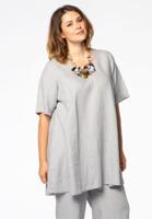 Yoek Tuniek wide bottom | Grijs | Maat 46/48