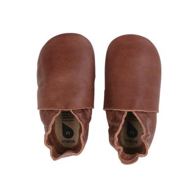 Bobux babyslofjes simple shoe toffee-L