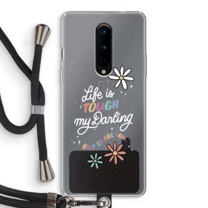 Tough Life: OnePlus 8 Transparant Hoesje met koord