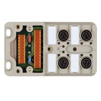 Weidmüller SAI-4-M 3P IDC UT 1760041000 Passieve sensor/actorbox M12-verdeler met metalen schroefdraad 2 stuk(s)