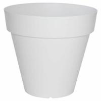 Bloempot Riviera Wit Plastic Vierkant Ø 50 cm