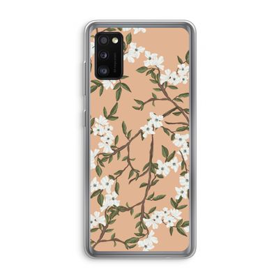 Blossoming spring: Samsung Galaxy A41 Transparant Hoesje