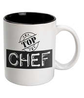 Black & White mok top chef wit - thumbnail