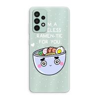 I'm A Hopeless Ramen-Tic For You: Samsung Galaxy A52s 5G Transparant Hoesje