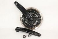 Shimano Crankstel 48 38 28t 8sp zwart