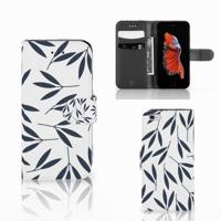 Apple iPhone 6 | 6s Hoesje Leaves Blue