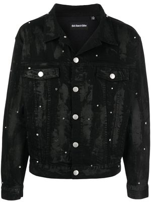 God's Masterful Children veste Harley en jean - Noir