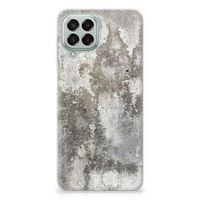 Samsung Galaxy M33 TPU Siliconen Hoesje Beton Print - thumbnail