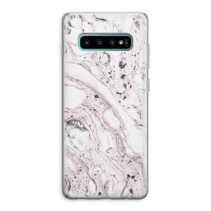 Mengelmoes: Samsung Galaxy S10 Plus Transparant Hoesje