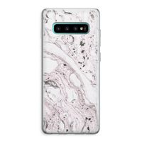 Mengelmoes: Samsung Galaxy S10 Plus Transparant Hoesje