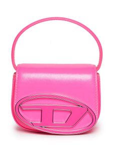 Diesel Kids sac porté épaule à plaque logo - Rose