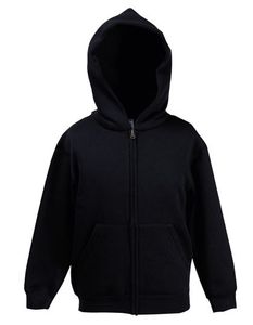 Fruit of the Loom F401K Premium Hooded Sweat Jacket Kids