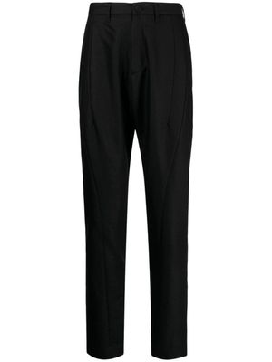 Julius pantalon de costume droit à paillettes - Noir