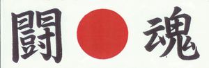 Japanse Hoofdband voor Koken - Gevechtsgeest HA-5