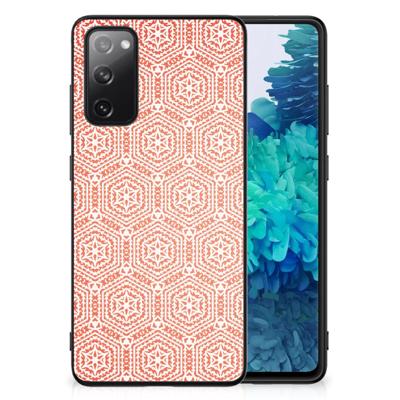 Samsung Galaxy S20 FE Back Case Pattern Orange