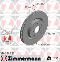 Remschijf COAT Z 590284020
