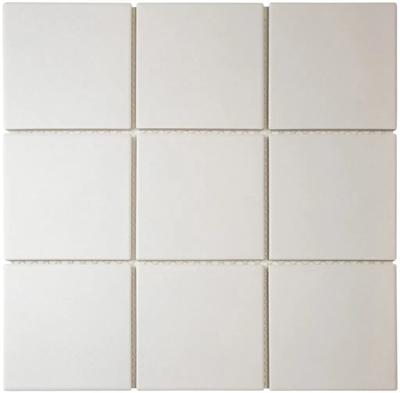The Mosaic Factory Amsterdam Mozaiek Tegel Vierkant - Super White Matt R11 (kopie)