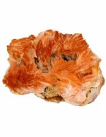 Ruwe Edelsteen Bariet Roze/Oranje (Model 12)