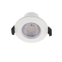 LED fire rated inbouwspot 5W rond WIT IP65 dimbaar - CCT switch - 2700K - 3000K - 4000K - interne driver - brandvertragend