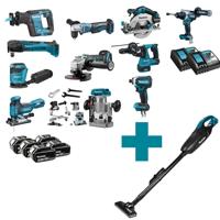 Makita DLX1108TJ1 Accu Combiset 11-delig 18V 5.0Ah in Mbox Makita DLX1108TJ1 Accu Combiset 11-delig 18V 5.0Ah in Mbox
