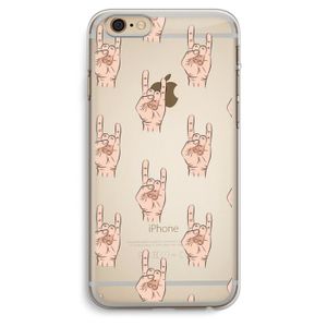 Rock: iPhone 6 Plus / 6S Plus Transparant Hoesje