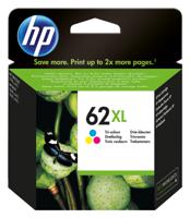 HP inktcartridge 62XL, 415 pagina's, OEM C2P07AE, 3 kleuren - thumbnail