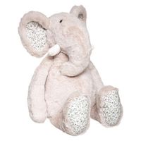 Pluche knuffel dier beige olifant 45 cm