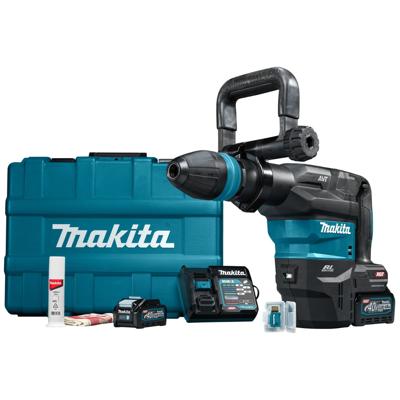 Makita HM001GM205 Accu breekhamer SDS-Max AWS XGT 40V Max 4.0Ah in koffer