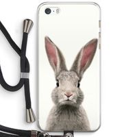 Daisy: iPhone 5 / 5S / SE Transparant Hoesje met koord Daisy: iPhone 5 / 5S / SE Transparant Hoesje met koord