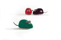 Opwindmuis mini fluweel ass - Beeztees