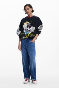 Minnie Mouse sweatshirt - BLACK - L