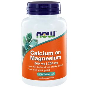 NOW Calcium magnesium 500/250 mg (100 tab)