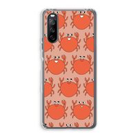 Krab: Sony Xperia 10 III Transparant Hoesje
