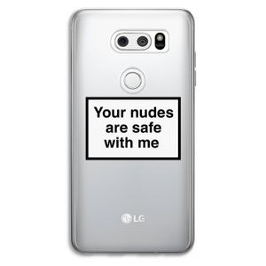 Safe with me: LG V30 Transparant Hoesje