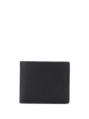 Maison Margiela portefeuille pliant à détails de surpiqûres - Noir