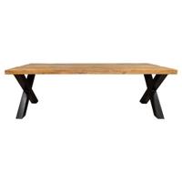 Starfurn Eetkamertafel Denver | Rechthoek X-poot | 200 cm